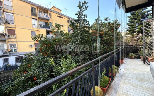 Trilocale con giardino, terrazzo di copertura e posto auto.